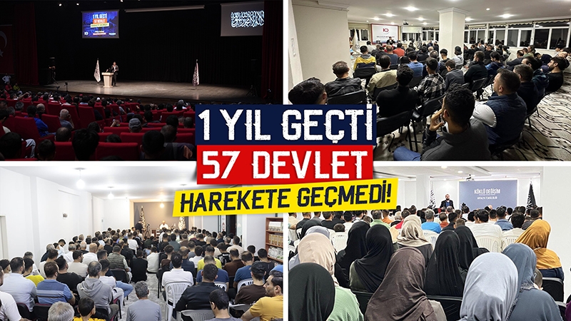 00 Bir Yil Gecti 57 Devlet Harekete Gecmedi Konferans ve Paneller